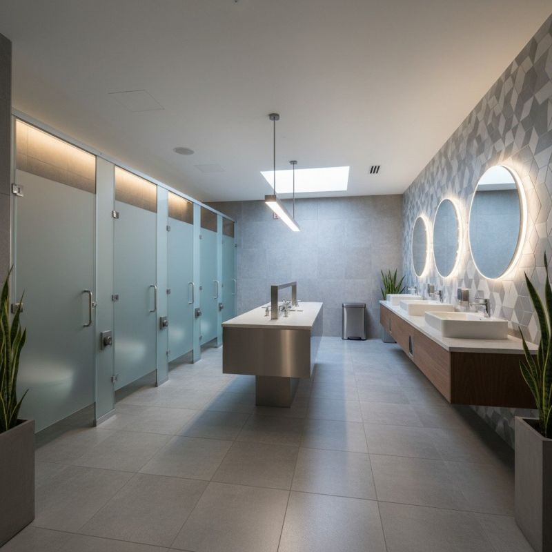 Industrial Bathroom Renovation in Littleton, CO